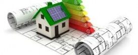 Casa con logo eficiencia energetica